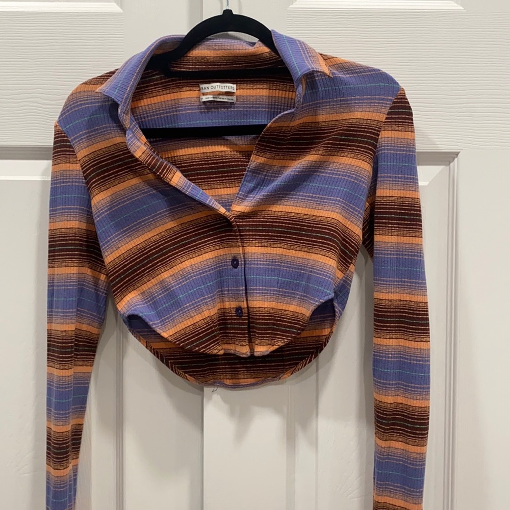 Urban outfitters- striped corset top (vintage) size:XS *good condition*